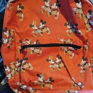 Disney Mickey Mouse Orange Backpack